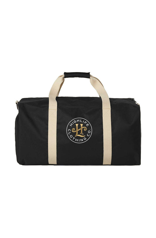 Black/Ecru HLCC Travel Bag - HighLife88